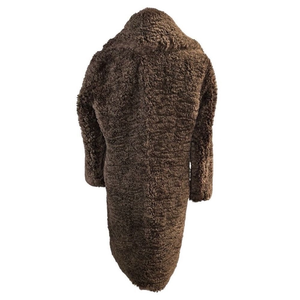Banana Republic 🐻Teddy Coat Dark Brown Small EUC❤️ - Picture 8 of 16